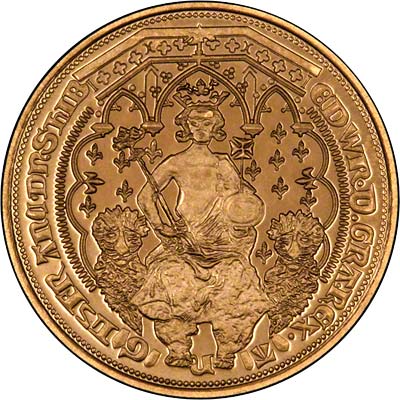 Obverse of Edward III Fantasy Gold Florin