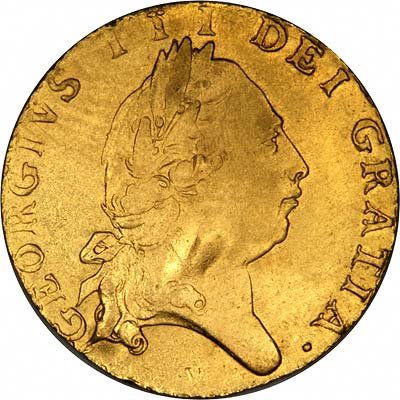 Fifth Head on Obverse of 1794 George III Half Guinea