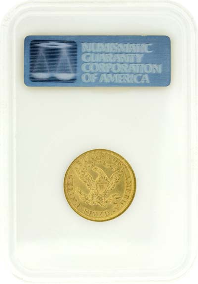 Spread Eagle Reverse Design on 1900 American Gold Half Eagle