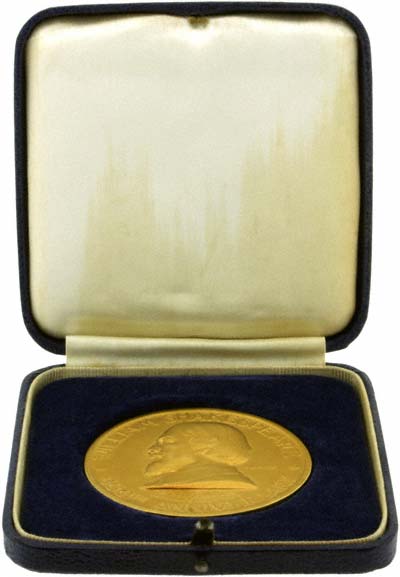 1964 William Shakespeare 400th Anniversary Gold Medallion in Presentation Box