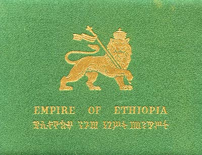 1966 Ethiopian Gold Proof Set Box
