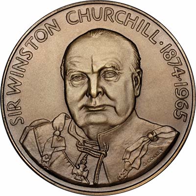 Obverse of 1967 Houses of Parliament Bronze Medallion