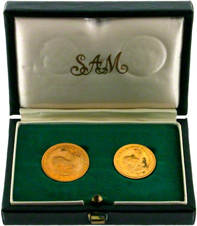 1978 South African Two Coin Proof Set