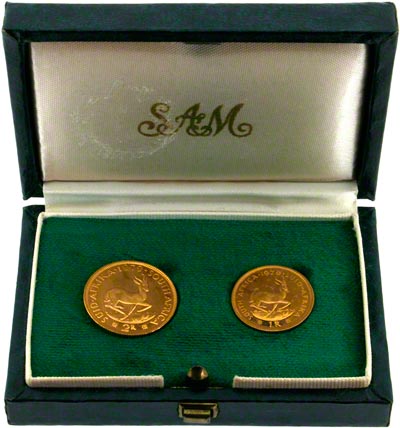 1979 South African Two Coin Proof Set