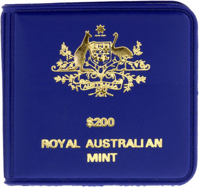 1980 Australia $200 Gold Proof Coin in Presentation Pouch