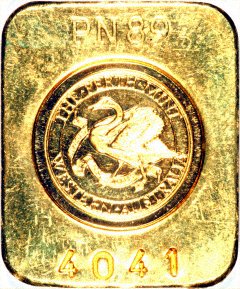 Obverse of Gold Certificate Medallion