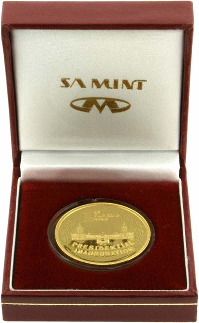 1994 South Africa Gold Medallion in Presentation Box