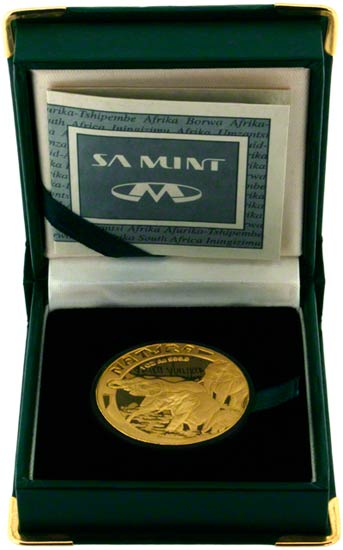1996 Proof One Ounce Gold Natura in Presentation Box