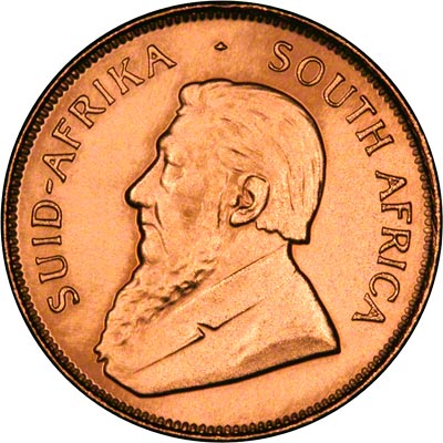 Obverse of 1997 Half Ounce Gold Krugerrand