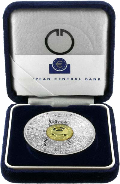 1998 ECD Bimetallic Medallion in Presentation Box