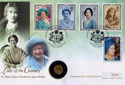 1998 Guernsey Lady of the Century Five Pounds