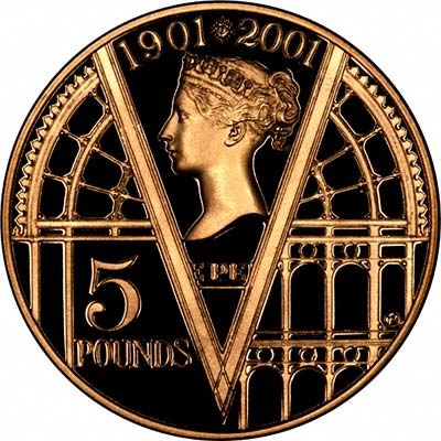 2001 Victorian Era Gold Proof Crown