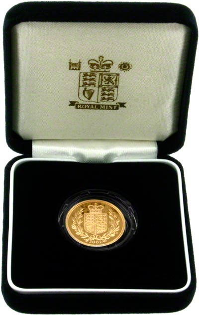 2002 Proof Sovereign in Presentation Box