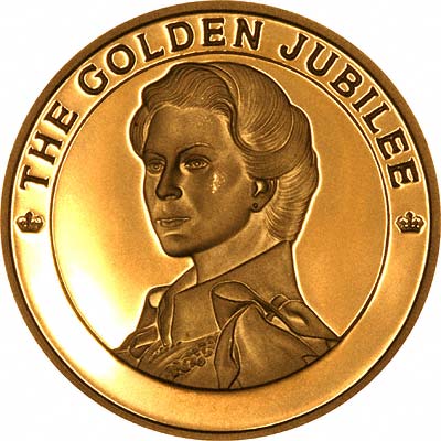 Reverse of 2002 Golden Jubilee 100 Crowns
