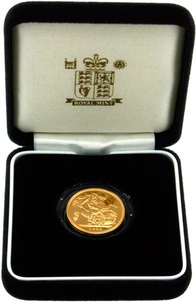 2003 Proof Sovereign in Presentation Box