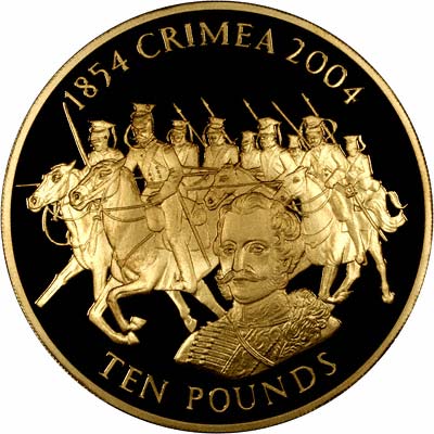 Reverse of 2004 Guernsey Gold Proof £10