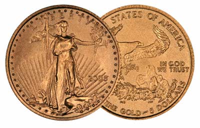 2005 U.S. Government Gold Eagle Coins