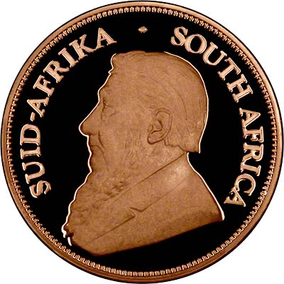 Obverse of 2005 One Ounce Proof Krugerrand