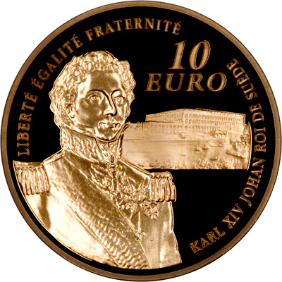 Reverse of 2006 Gold Ten Euros