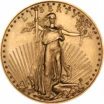 Tenth Ounce Gold Proof Eagle Reverse Design of 2006