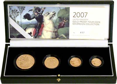 2007 Gold Sovereign Set