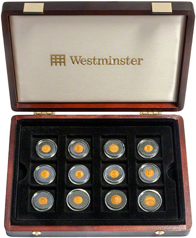 Complete Collection of the World's Smallest Gold Coins