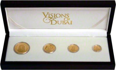 2007 Visions of Dubai Gold Proof Set in Presentation Box