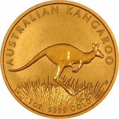 Reverse of 2008 Gold Proof Nugget