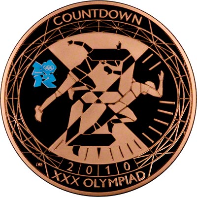 Reverse of 2010 Countdown to the 2012 Olympics Five Gold Crown