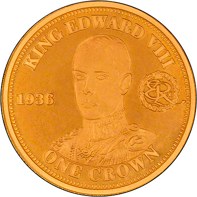 Reverse of 2010 Gold One Crown