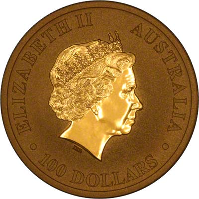 Obverse of 2011 One Ounce Nugget