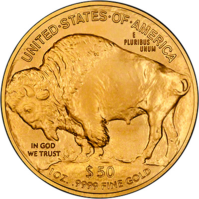 Reverse of 2011 US Gold Buffalo