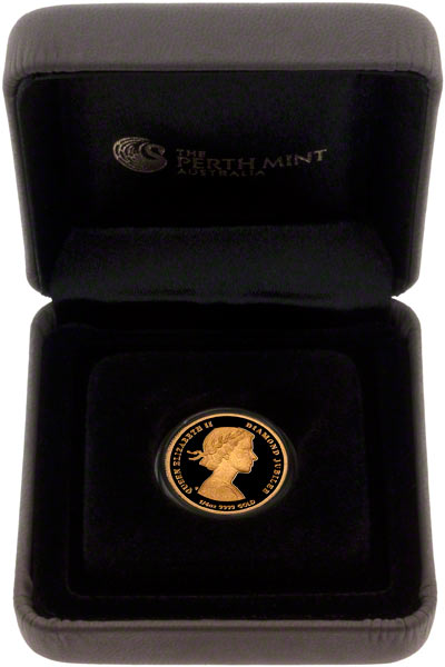 2012 Australian Diamond Jubilee Gold Proof Coin in Presentation Box