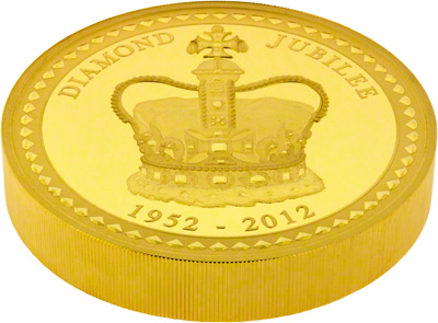 2012 Australian Diamond Jubilee One Kilo Gold Proof Coin - Alternative View