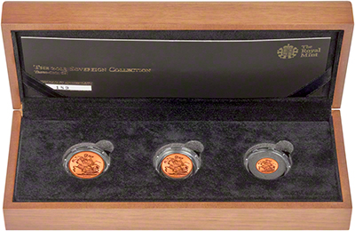 2013 Three Coin Gold Proof Sovereign Set