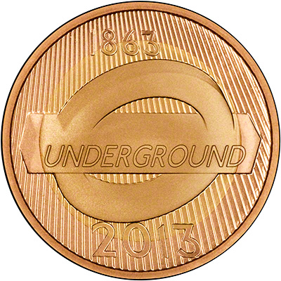 2013 London Underground 'Logo' 2 Reverse