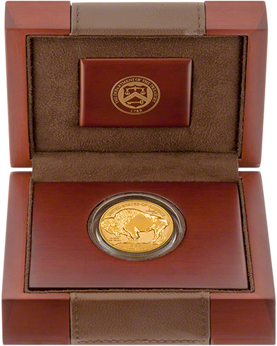 2013 US Reverse Proof Gold Buffalo in Presentation Box