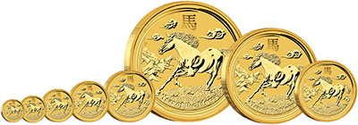 2014 Australian Year of the Horse Coins - Series II