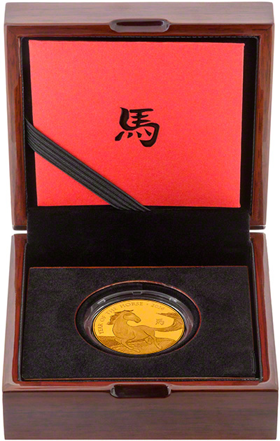 2014 100 Year of the Horse Coin in Presentation Box