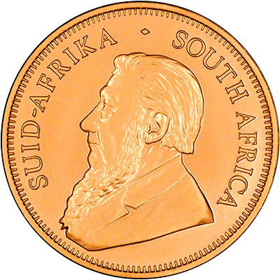 2014 South African One Ounce Krugerrand Obverse