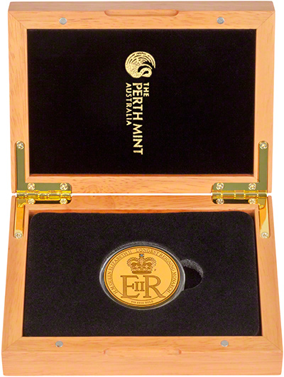 2015 Australian Longest Reigning Monarch Gold Proof Two Ounce Coin in Presentation Box