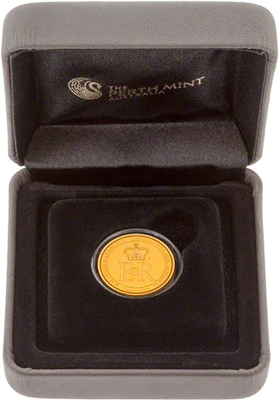 2015 Australian Longest Reigning Monarch Gold Proof Quarter Ounce Coin in Presentation Box