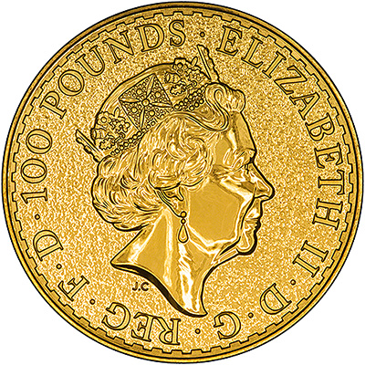 2017 One Ounce Gold Bullion Year of the Rooster Coin Obverse