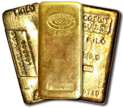 Three One Kilo Gold Bars Image from alma_banuelos's eBay Item 280308280080
