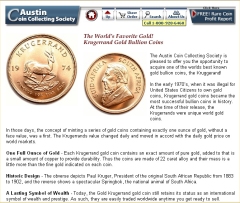 Austin Coins Krugerrands Page