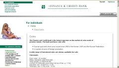 Finance & Credit Bank of Uzbekistan Krugerrands Page