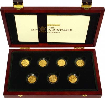 Royal Mint Sovereign Mintmark Collection