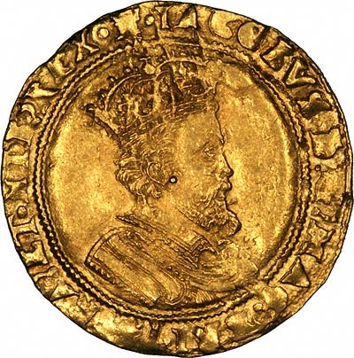 Fifth Bust of James I on Obverse of Gold Double Crown