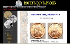 Rocky Mountain Coin Krugerrands Page