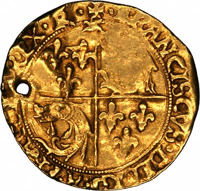 Obverse of Francis I Ecu D'Or
